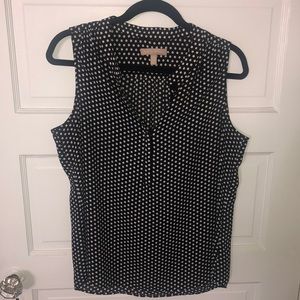 Sleeveless blouse